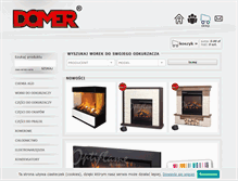 Tablet Screenshot of domer.com.pl